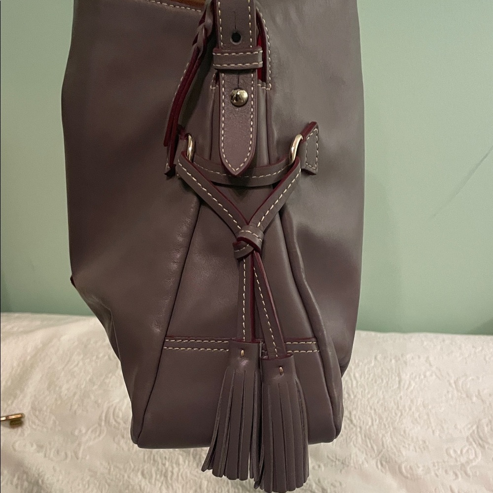 Dooney & Bourke Gray Shoulder Bag - Picture 4 of 6